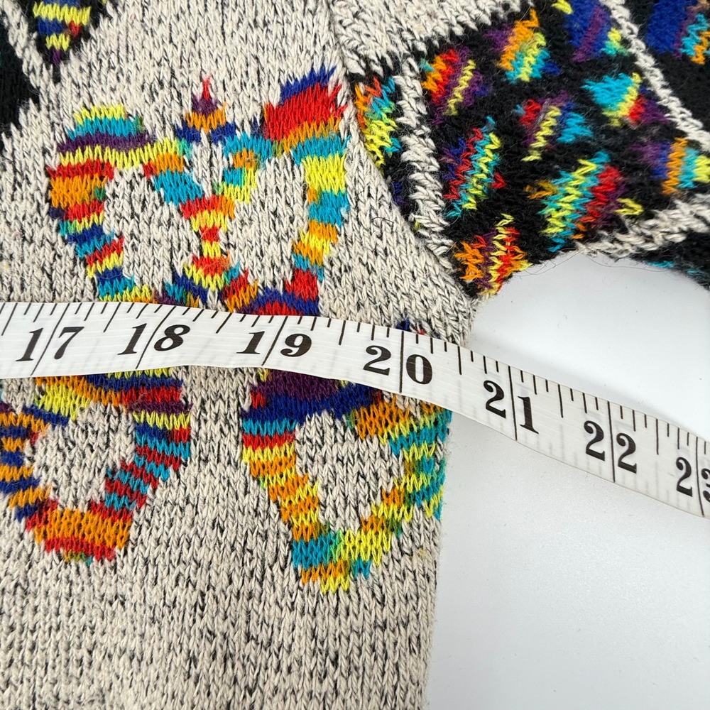 Northern Angel‎ Cardigan Womens XL Multicolor Geometric Hooded Duster - Picture 8 of 9